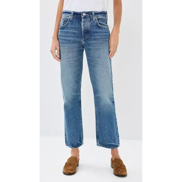 Citizens of Hummanity Neve Low Slung Relaxed Jeans $228 Size 27 - Picture 6 of 14